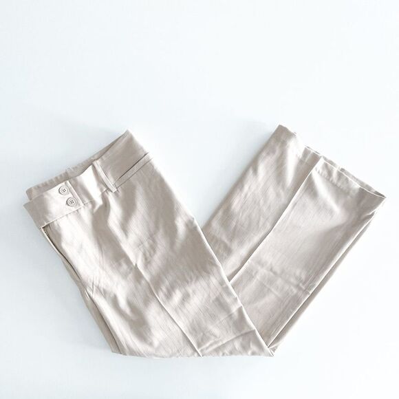 Jessica Women Trouser Pants Classic Fit Wide Leg Tan 24W - Picture 1 of 11